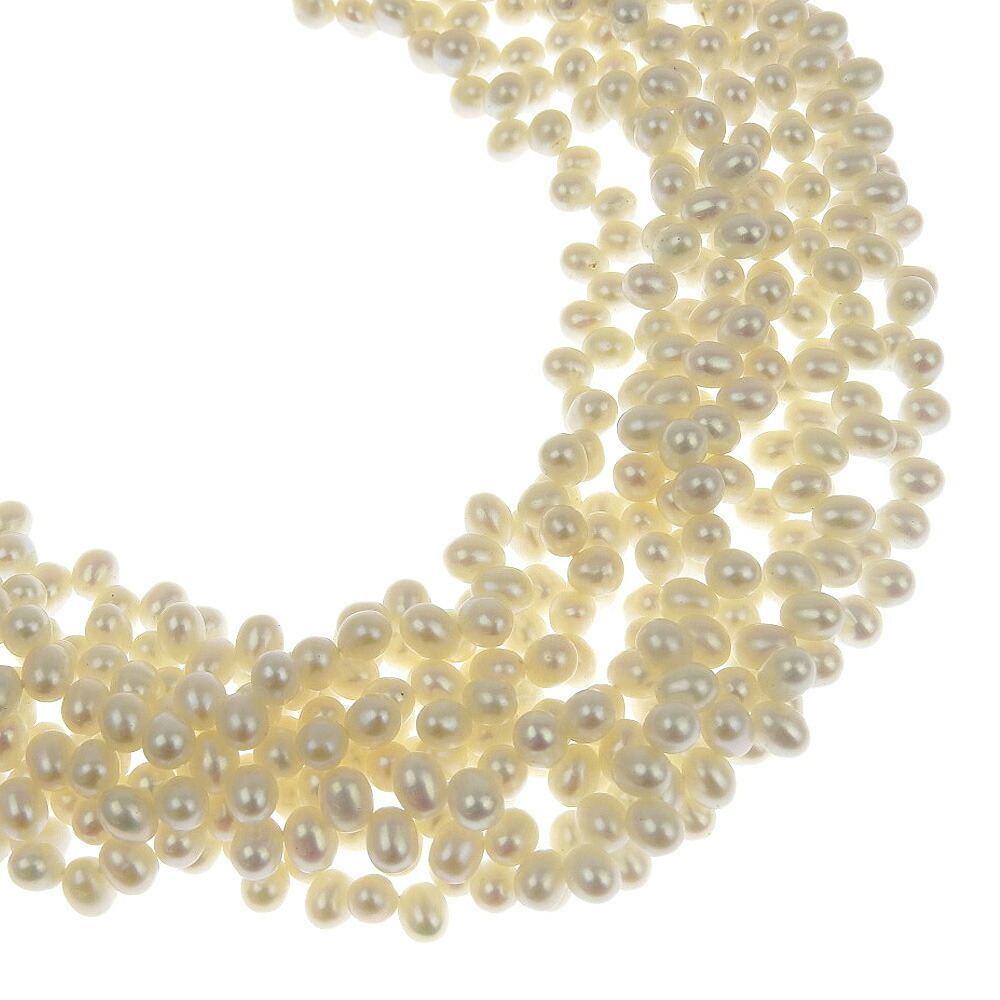 Tiffany Co Torsade Necklace Paloma Picasso Freshwater Pearl Sterling Silver
